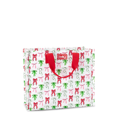 Ribbons and Bows Reusable Bag Tall