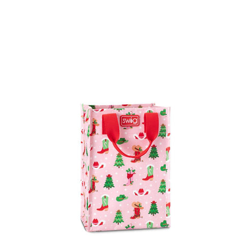 Howdy Holidays Reusable Bag Large