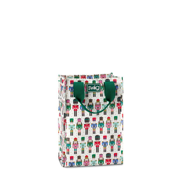 Swig Life Classic Nutcracker Laminated Tall Reusable Bag