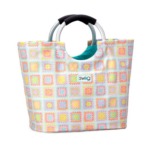 Swig Life Close Knit Loopi Tote Bag with cushioned aluminum loop handle