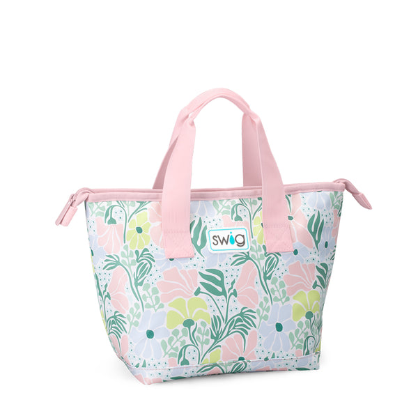 Swig Life Garden Party Insulated Lunchi Lunch Bag with zipper enclosure