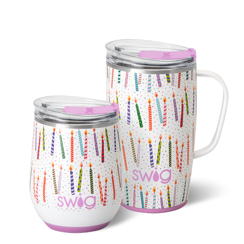 Confetti Short Tumbler 12oz