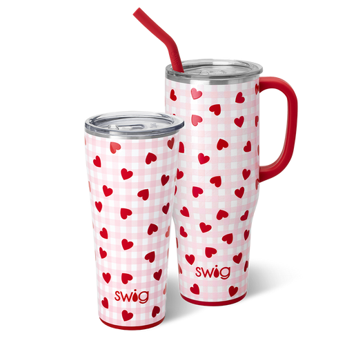 Swig Life Red Hots Mega Set including a 32oz Tumbler and a 40oz Mega Mug