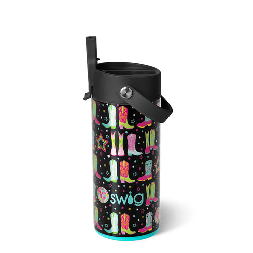 Swig Life 12oz Disco Cowgirl Insulated Flip + Sip Tumbler