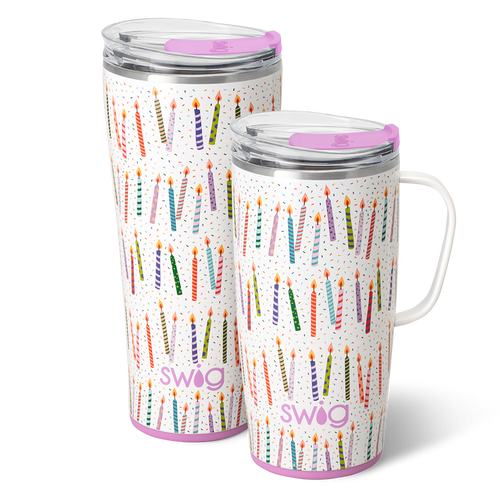 Swig Life Make a Wish XL Set including a 22oz Travel Mug and a 32oz Tumbler