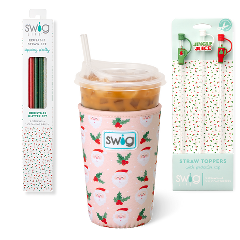 Holly Jolly Party Cup 24oz