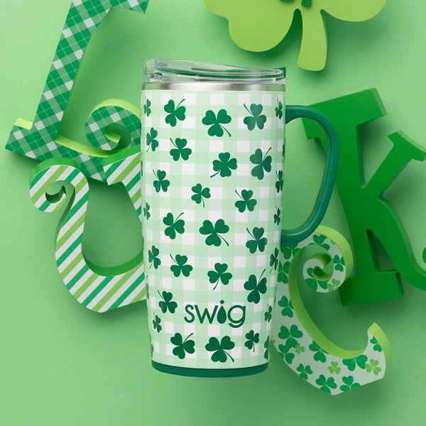 Shamrock the Block Travel Mug 22oz