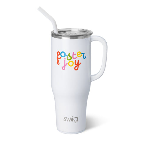 Shimmer White Tumbler 32oz