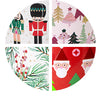 Swig Life Tis the Season Iced Cup Coolie Bundle featuring 4 Coolies in prints Deck the Halls, Christmas Crew, Winterberry, and Classic Nutcracker - Swig Life