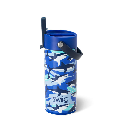 Swig Life 12oz Shark Fin Insulated Flip + Sip Tumbler