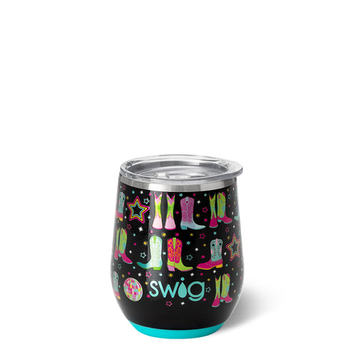 Swig Life 12oz Disco Cowgirl Insulated Stemless Wine Cup