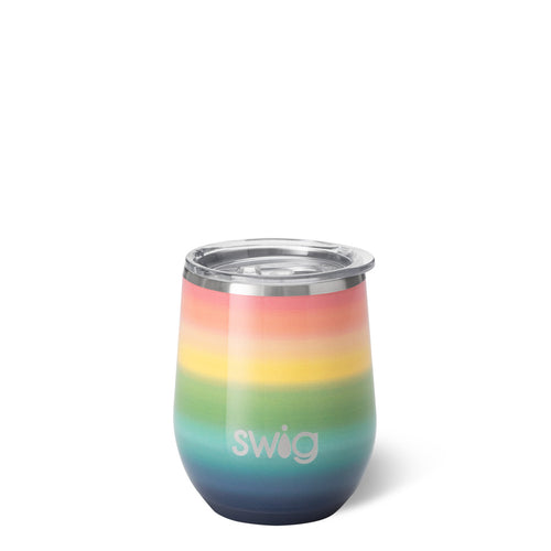 Swig Life 12oz Sunset Insulated Stemless Wine Cup