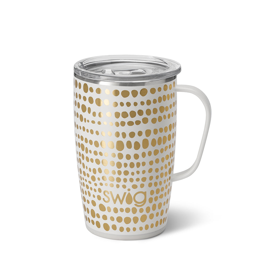 Bronze Gold Travel Mug - Mocha – Great Mornings Coffee & Tea