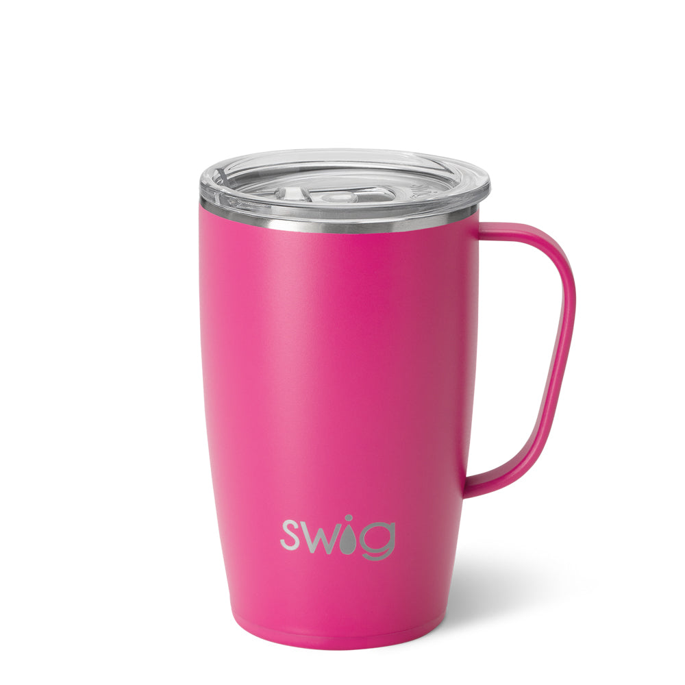 Pink Quencher Mug w/Handle