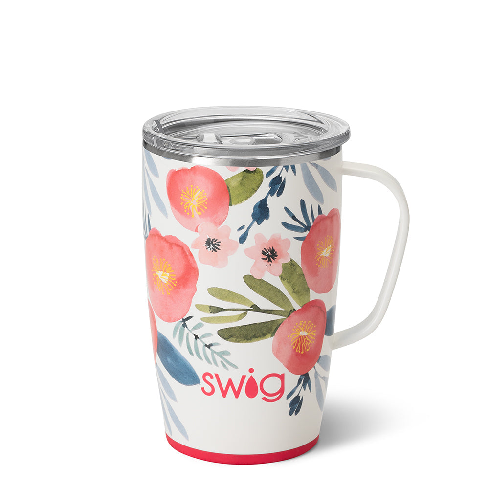 18oz Matte Red Insulated Travel Mug - Swig Life