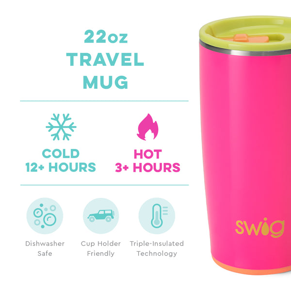 Swig Life™ Travel Tumbler 18oz with Logo 