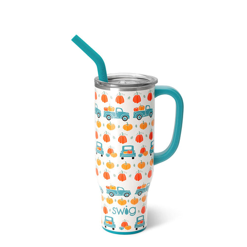 Swig Life 30oz Pumpkin Patch Insulated Mega Mug with Handle