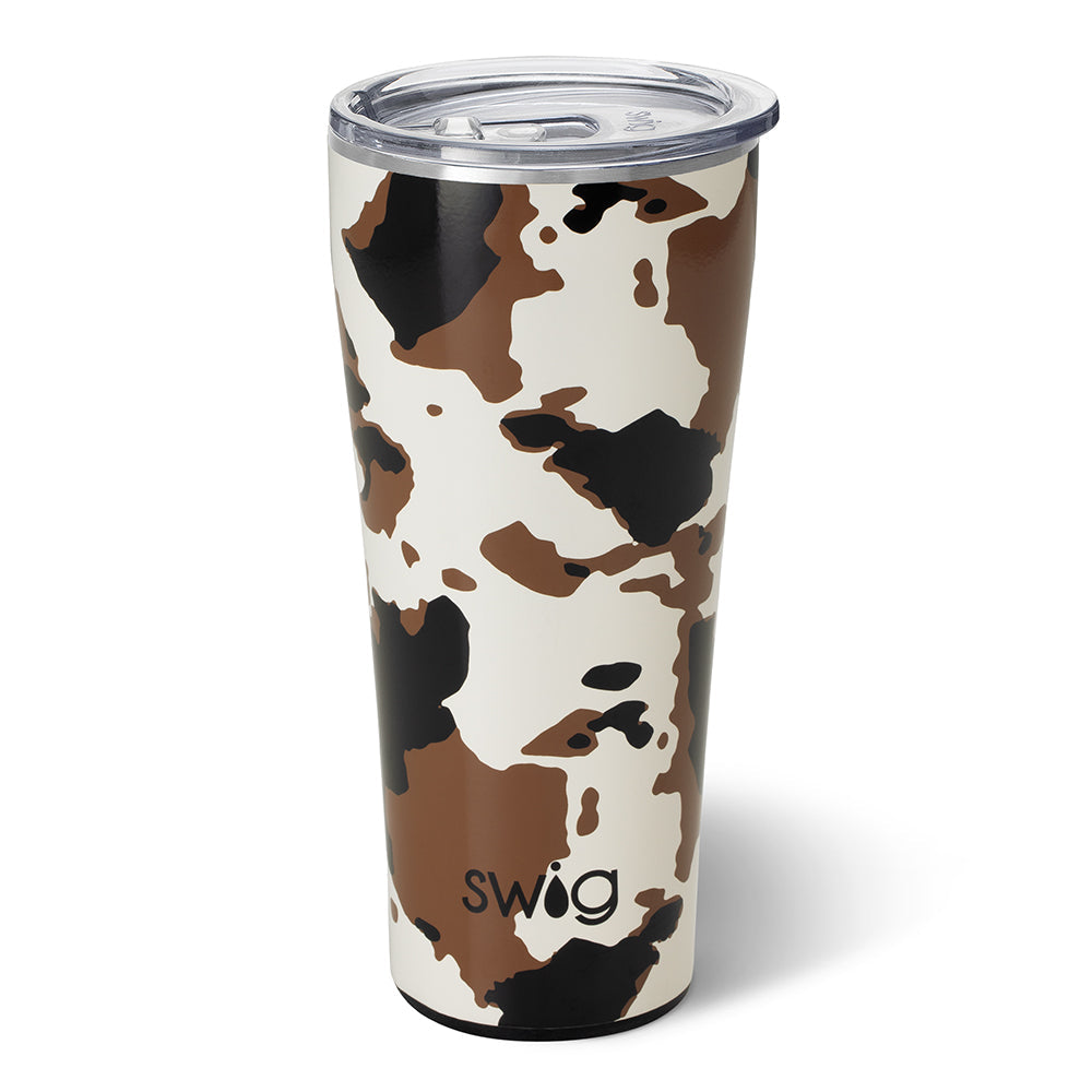 Camo Tumbler with Lid and Straw 20 oz Travel Camo Print Cup