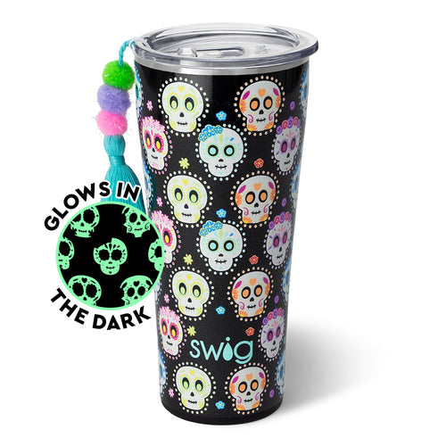 Swig Life 32oz Sugar Skulls Insulated Tumbler