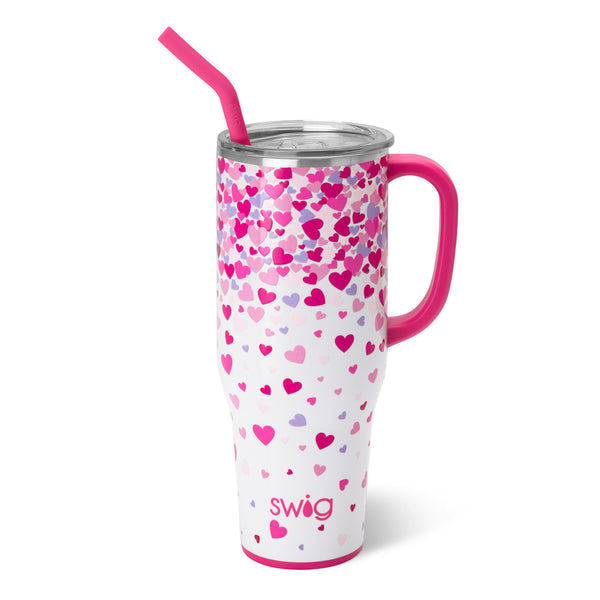 Swig Life 32oz Tumbler | Insulated Stainless Steel Travel Tumbler | Hot Pink