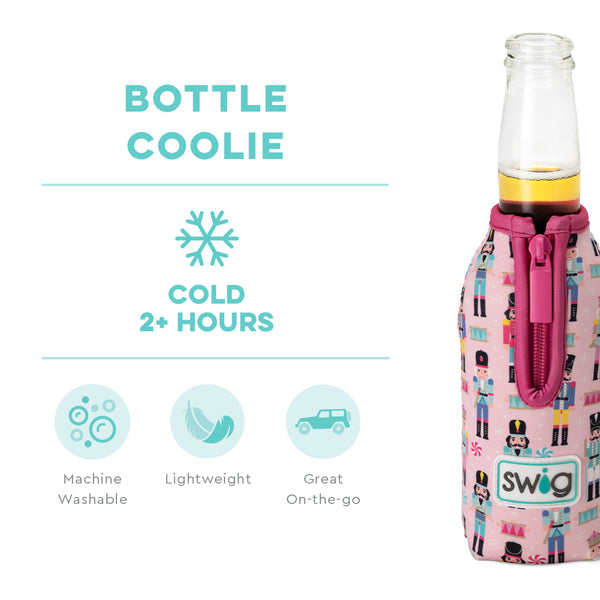 Swig Life Nutcracker Insulated Neoprene Bottle Coolie temperature infographic - cold 2+ hours