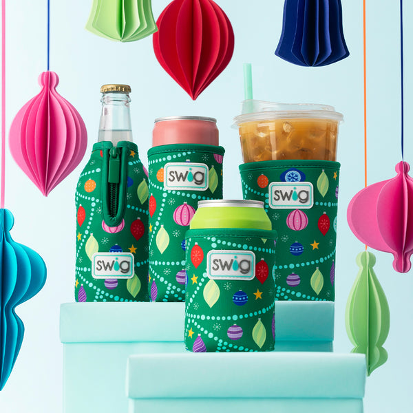 O Christmas Tree + Green Reusable Straw Set - Swig Life