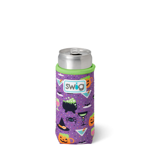 Swig Life Witches Brew Insulated Neoprene Slim Can Coolie