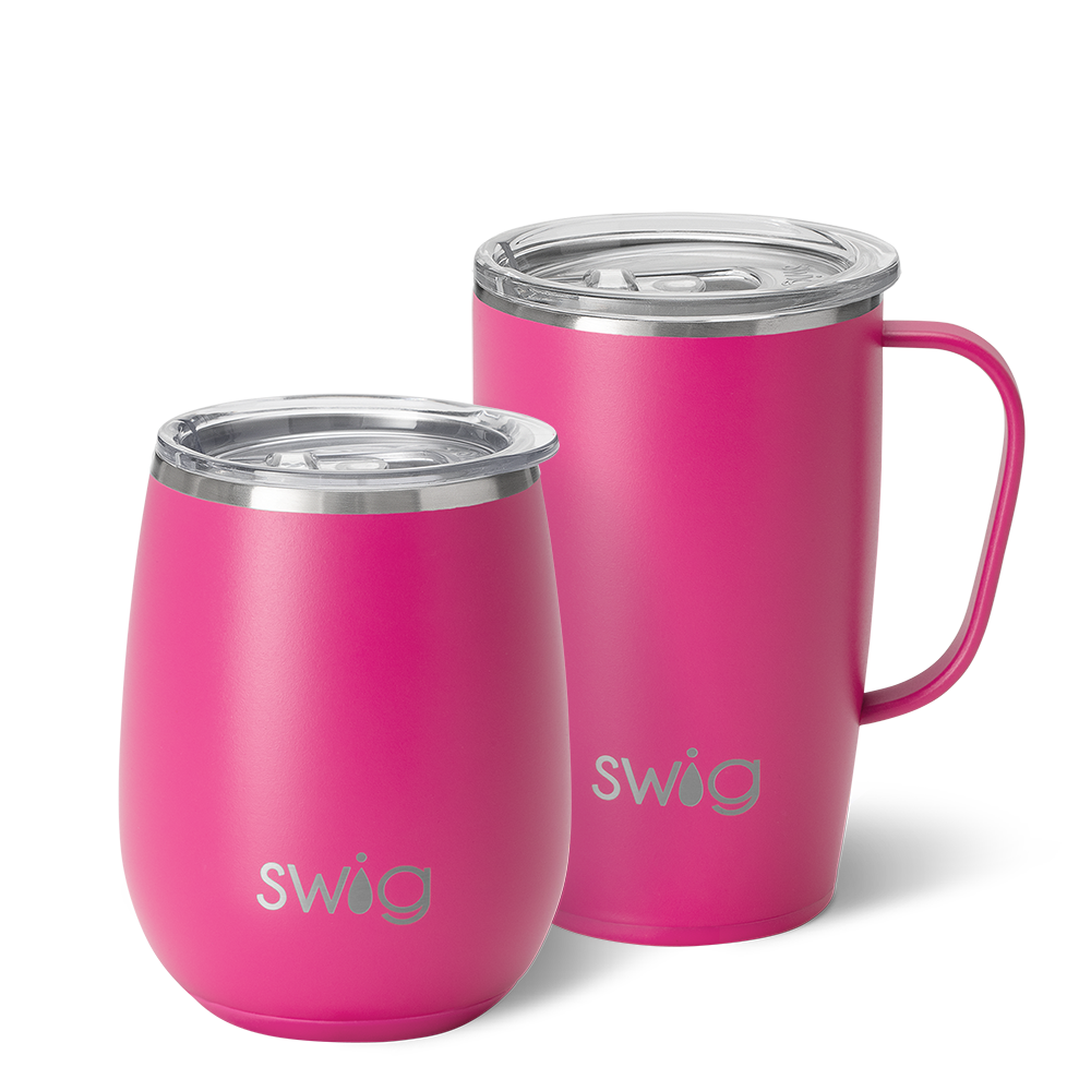 https://www.swiglife.com/cdn/shop/files/swig-life-signature-insulated-stainless-steel-am-pm-set-14oz-stemless-wine-18oz-travel-mug-hot-pink-main.png?v=1697637406