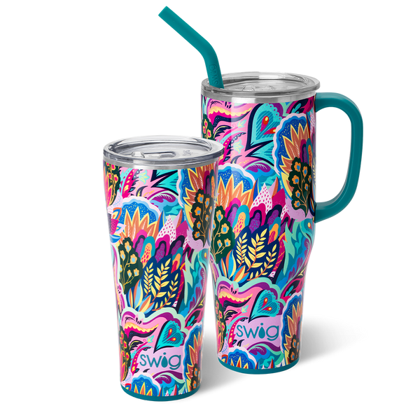 Swig Life Bazaar Mega Set including a 32oz Tumbler and a 40oz Mega Mug