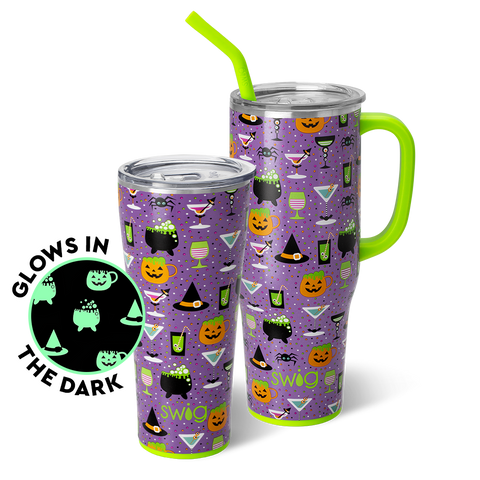 Halloween Witch Straw Topper Set