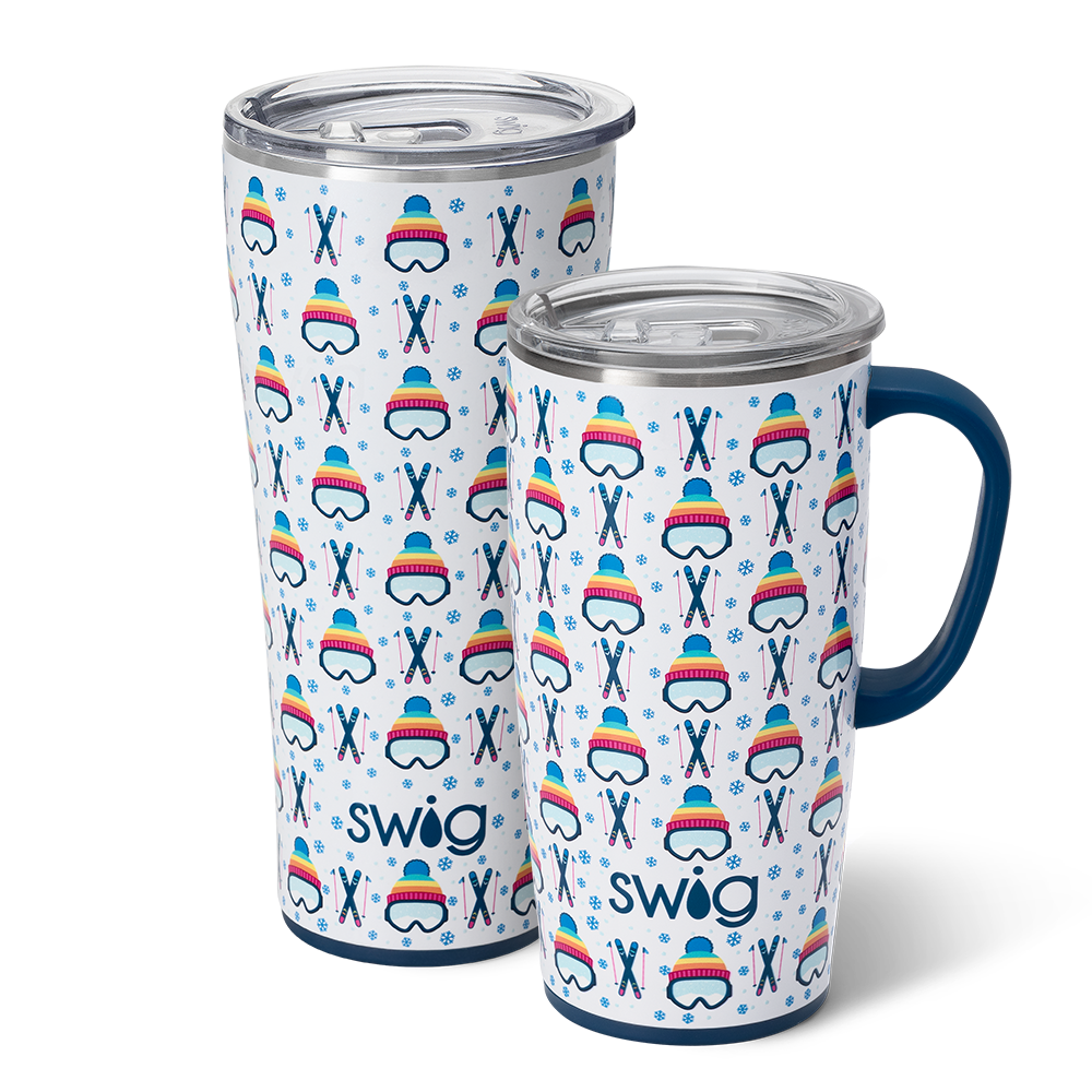 Apres Ski Travel Mug for Skiers - Leak Proof Insulated Coffee Mug