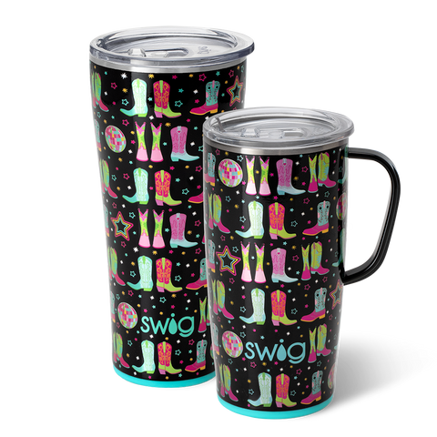 Disco Cowgirl Skinny Can Cooler (12oz)