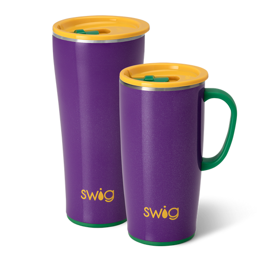 Mardi Gras Straw Topper Set by Swig (Shipping in January)