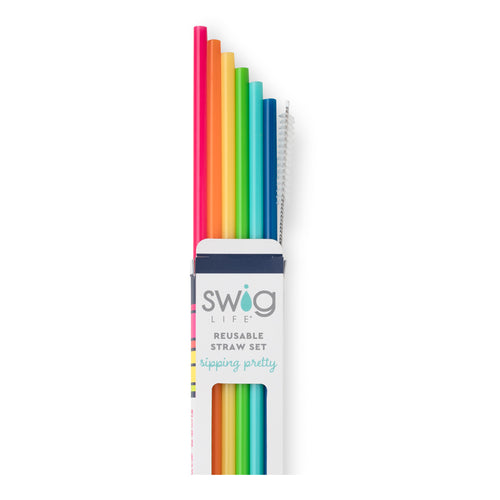 Swig Life Reusable Straw Set  Four Seasons - Wholesale Tanning Lotion