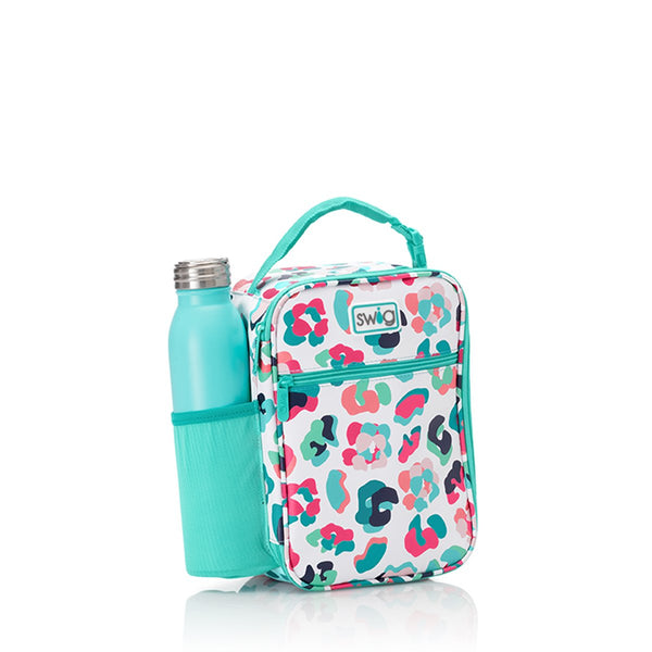 Lotg Women's Insulated Lunch Tote with 20oz Water Bottle, Blue, Size: One Size