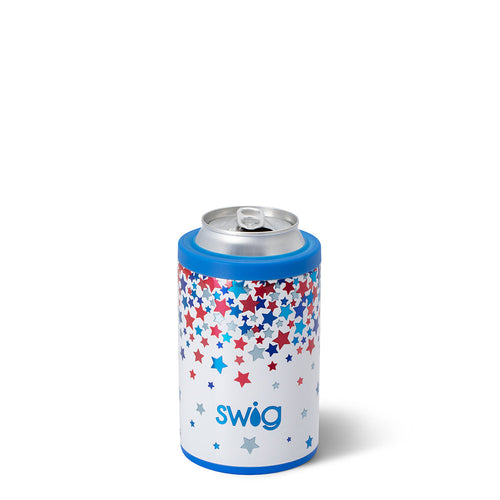  Swig Slim Can Cooler, Insulated Skinny Can Holder, Stainless  Steel Can Cooler for Tall Skinny Cans, Skinny Can Cooler Compatible with  White Claw, Truly, High Noon, Michelob Ultra (A Party Animal)