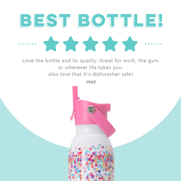 Customizable Confetti Sports Bottle
