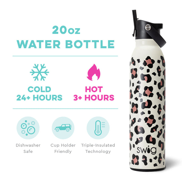 Stealth Leopard FIP Shaker/Water Bottle – Flex it Pink