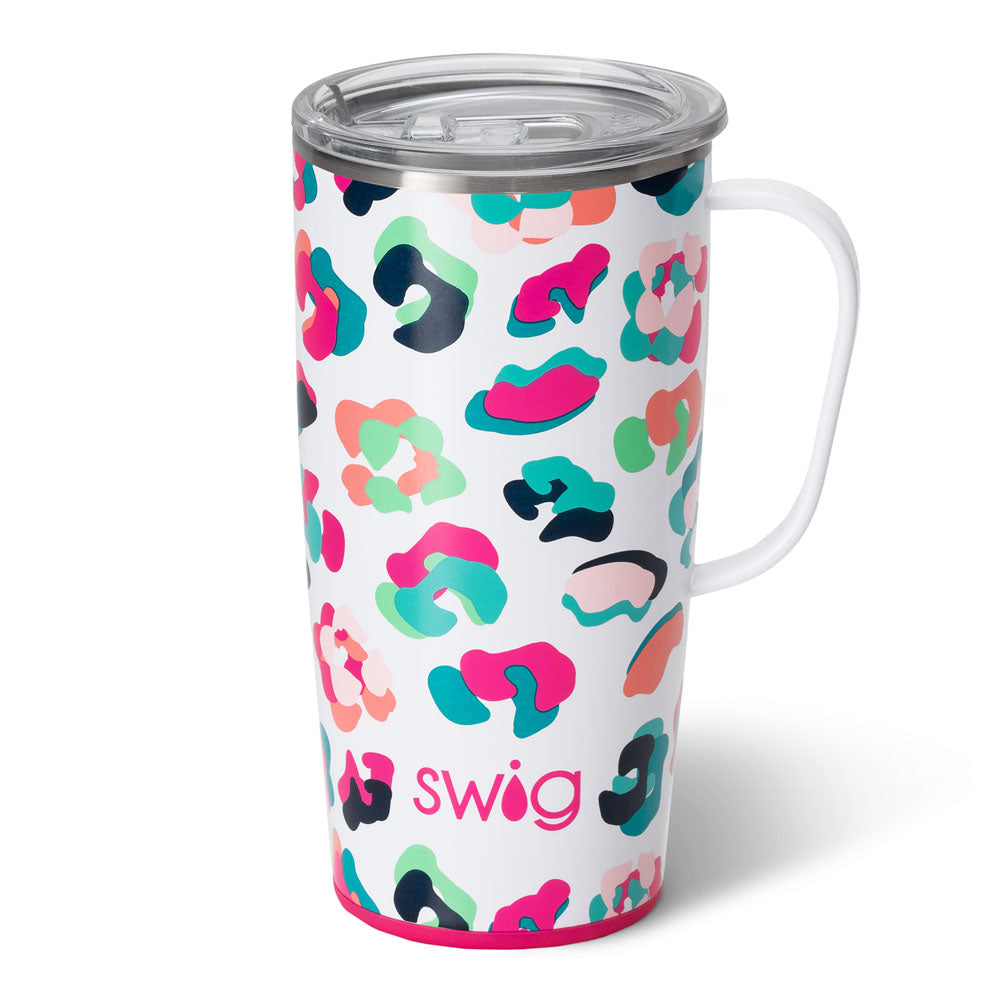 Swig Life 22oz Tall Travel Mug with Handle and Lid, NEW - Scratched, see  pics.
