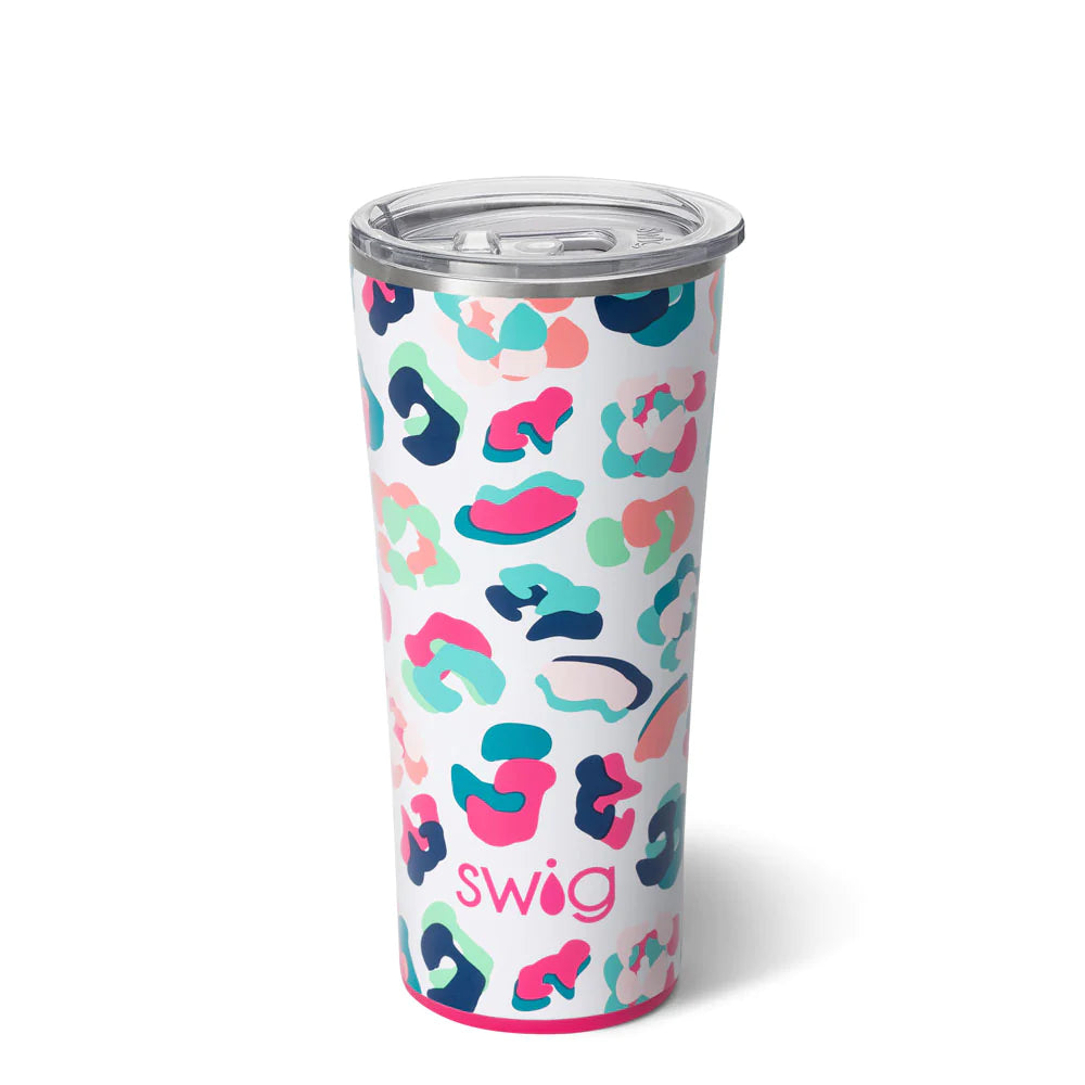 Swig Life 22 oz Stainless Steel Tumbler - Party Animal NEW