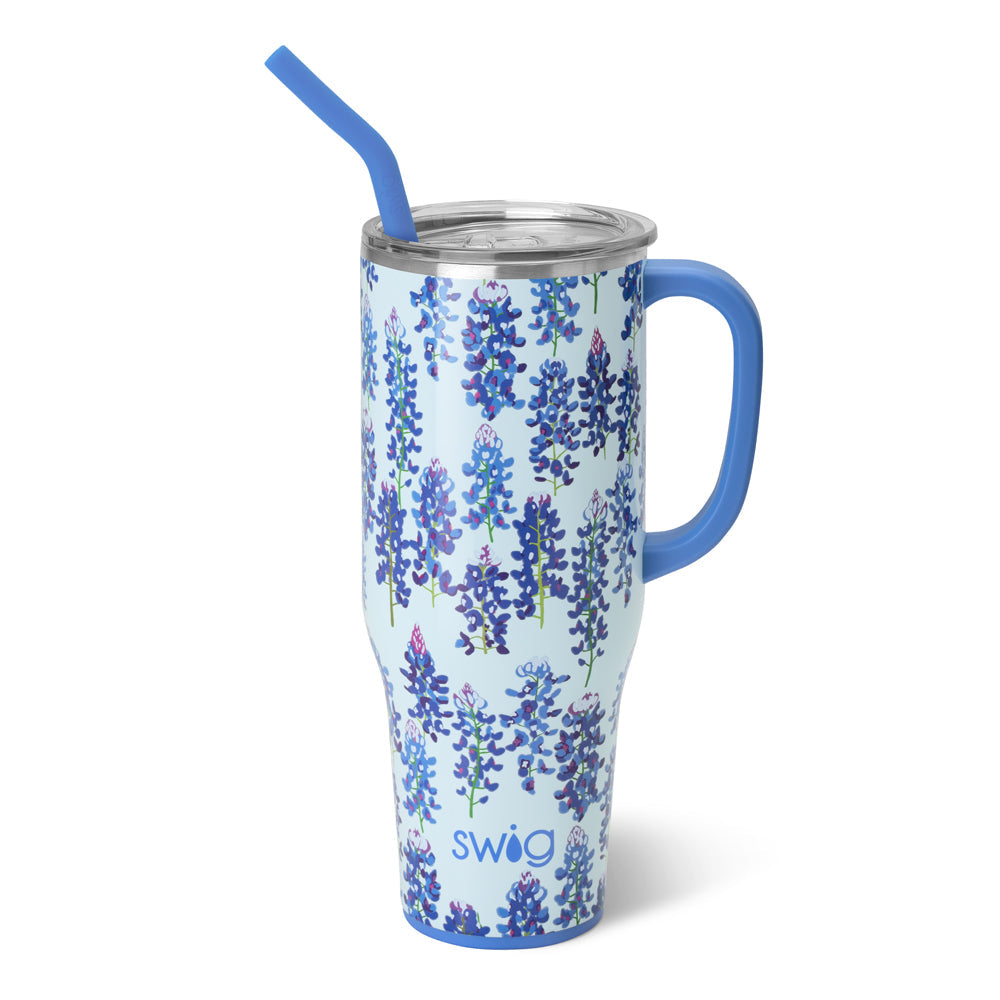 40 oz Insulated Mug Light Blue