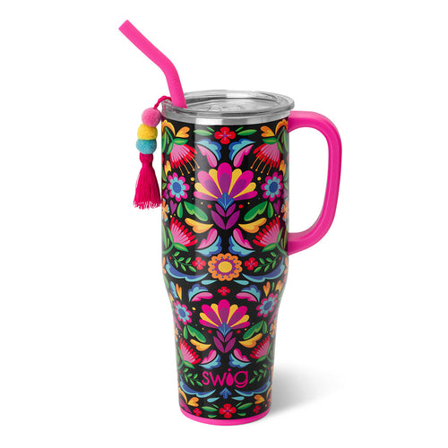 Swig Life Pink & Black Caliente Can Cooler One-Size